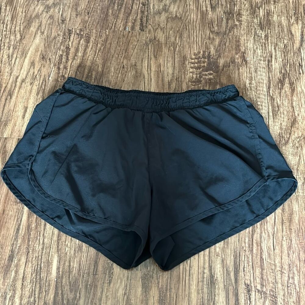 Old Navy Running Shorts black womens XS go-dry elastic waist drawstring running